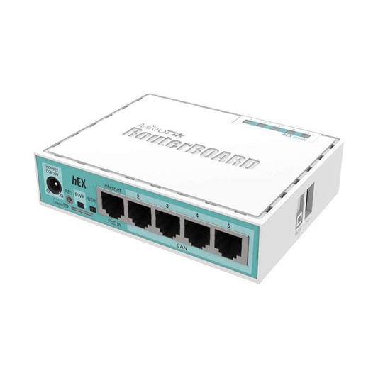 MikroTik RB750Gr3 ,POE-in (Port 1),Router
