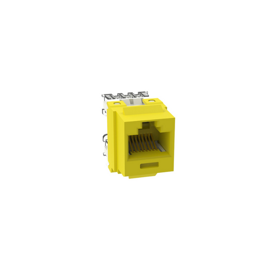 Panduit NK688MYL Cat-6 Jack Module, Yellow