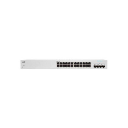 Cisco CBS220-24P-4G-EU Smart 24-port GE, PoE+, 4x1G SFP,Switch