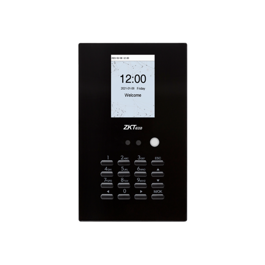 ZK Lface 10, USB Host USB Flash Format Fat 32
 Power Supply: 5V 2A
 SSR Report,Finger Print Machine