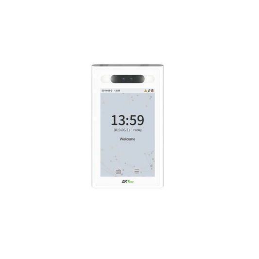 ZK Elite Access,Robust Facial Recognition Terminal with Ultra-large
 Capacity,Reader