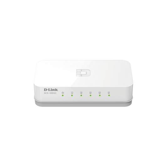 D-LINK SWITCH 5 PORT DES-1005C 10/100 Unmanaged