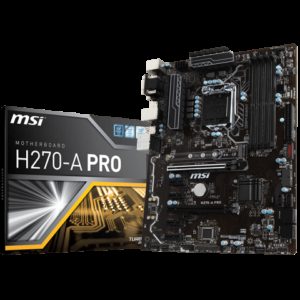 MSI Motherboards Intel H270-A PRO