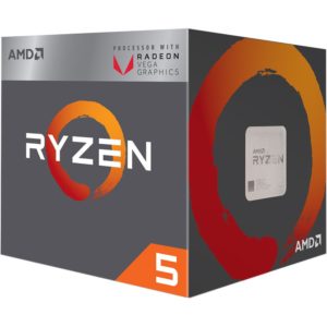 AMD CPU RYZEN 5 2400G 4-Core 3.6GHz Socket AM4