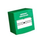 "Resetable emergency call point (single pole) (green) 86mm×86mm"