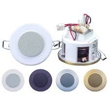 Ces-Audio Spotlight Ceiling Loudspeaker 6 Watt Gold.